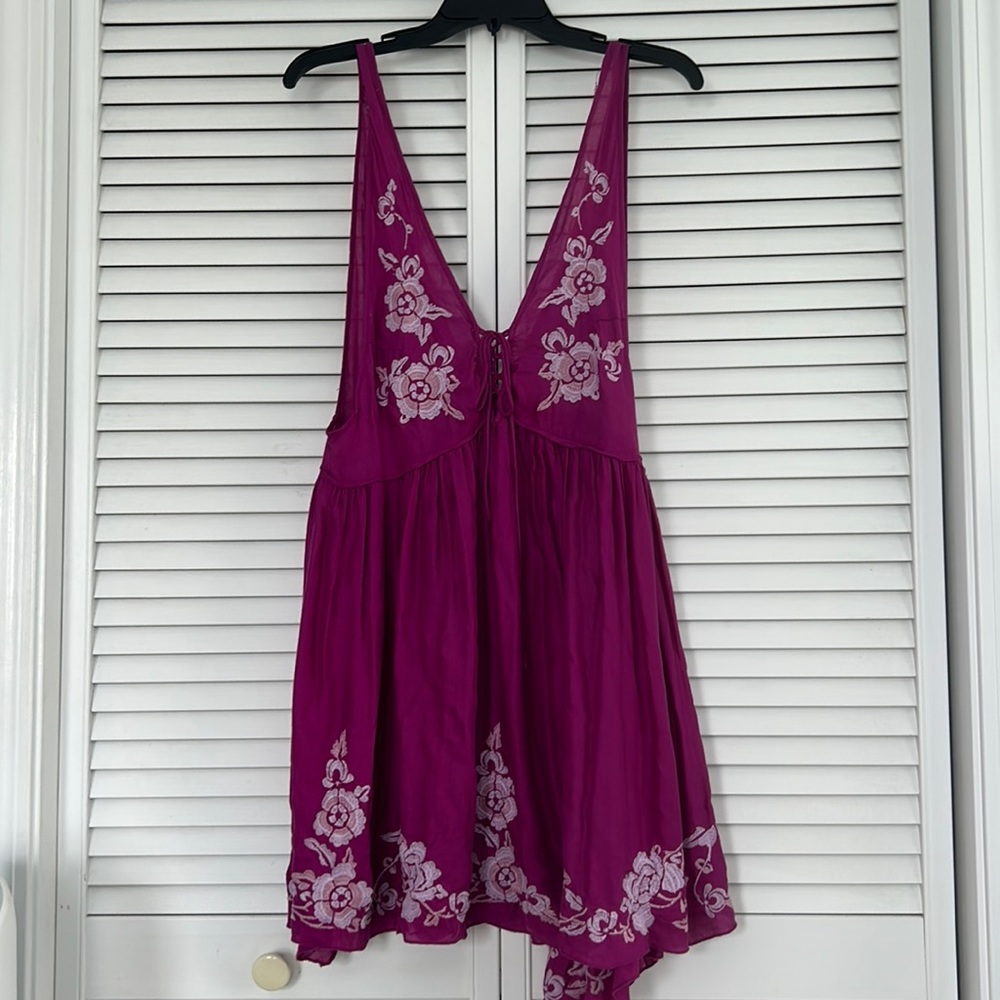 Free People Intimately Purple Dress